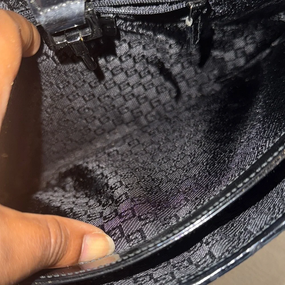 Authentic Gucci Black LeatherJackie Shoulder Bag